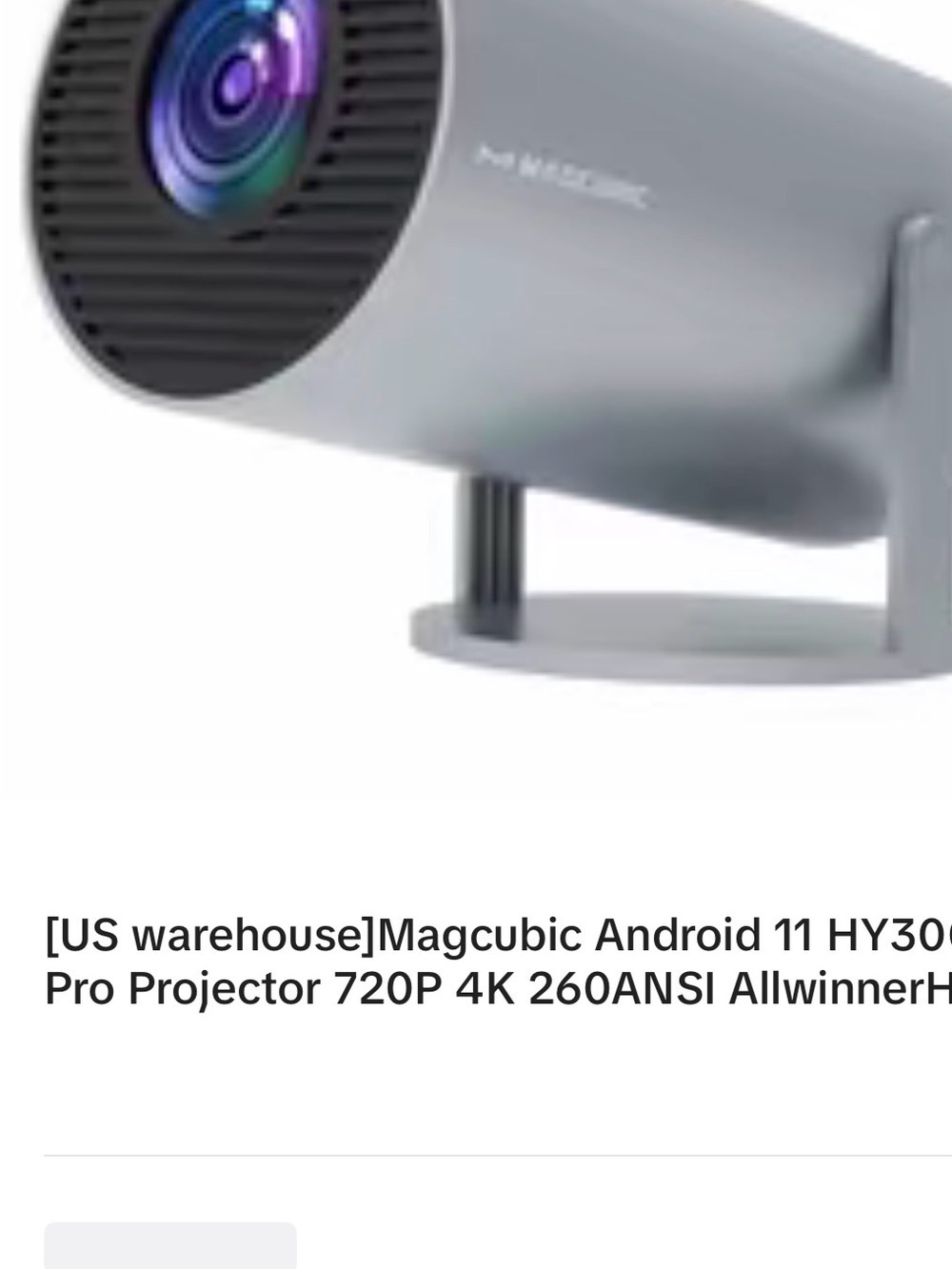 Portable Mini Projector - Picture 4 of 4